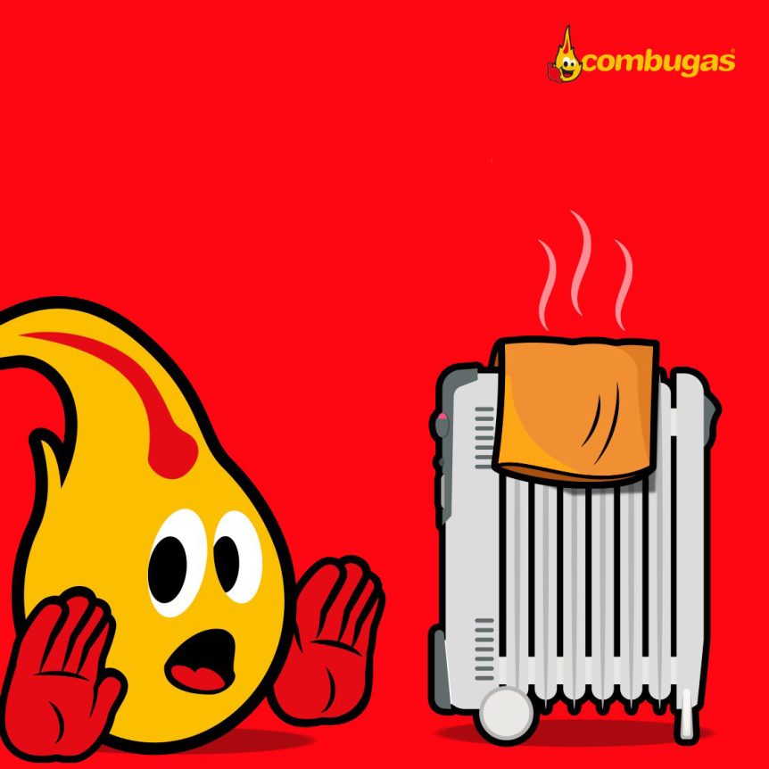 CombuTip | ¿Por qué no es buena idea secar tu ropa encima del calentón?
